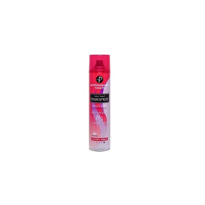 Professional Touch Pro vitamin B5 Silk Protein Лак для волос экстра сильная фиксация 265мл