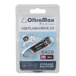 USB Flash 64GB Oltramax (290) черный