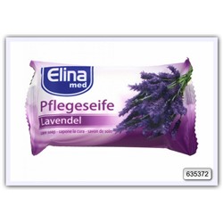 Туалетное мыло Elina med Soap Elina Lavender 80 гр