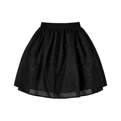 Черная нарядная юбка для девочки 84331-ДНШ20