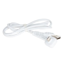 USB кабель для iPhone 5/6/6Plus/7/7Plus 8 pin 1.0 м AWEI CL-65 2в1 (кабель/подставка) белый
