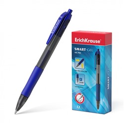 Ручка гел автом Smart-Gel Stick&Grip 0.5, синий