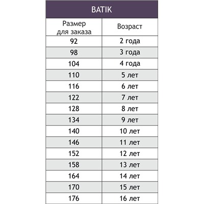 Batik, Трусы для мальчика Batik