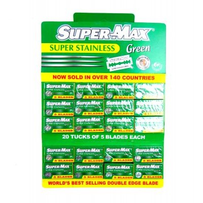 Лезвие SUPER MAX Green 5 шт.