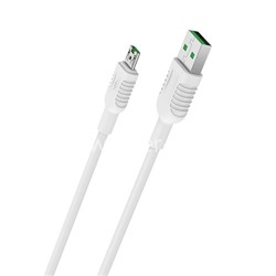 USB кабель micro USB 1.0м BOROFONE BX33 (белый) 4.0A
