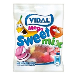 Мармелад жевательный Vidal Mega Sweet Mix 100 гр