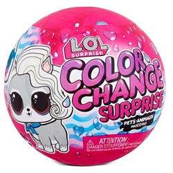 Оригинальный шар L.O.L. Surprise Color Change Pets 2 Pack Exclusive with 6 Surprises