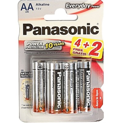 Panasonic Everyday LR 6 6xBL (72)