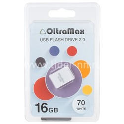 USB Flash 16GB OltraMax (70) белый