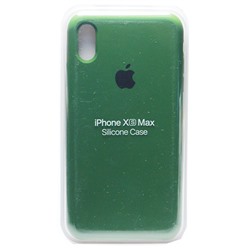 Силиконовый чехол для Айфон XS Max - (Зеленый)