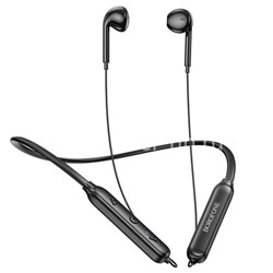 Наушники MP3/MP4 BOROFONE Bluetooth вакуумные Sport (BE52) микрофон/кнопка ответа вызова (черные)