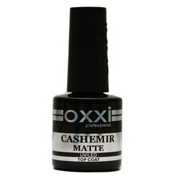 OXXI top coat CASHEMIR MATTE (матовое верхнее покрытие) для гель-лаков 8 ml