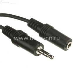 Кабель-удлинитель Perfeo 3.5 Jack (M) - 3.5 Jack (F) стерео/аудио10 м