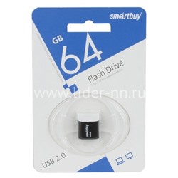 USB Flash 64GB SmartBuy LARA черный 2.0