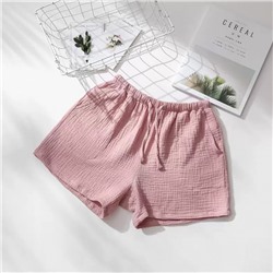 Предзаказ! Пижамные шорты унисекс розовые размер XL