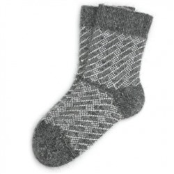 Мужские шерстяные носки с орнаментом - 505.11