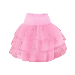 Розовый подъюбник(юбка) для девочки 78083-ДН19