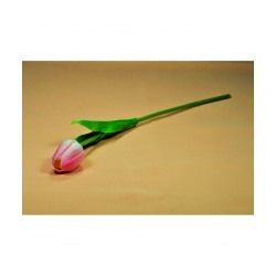 Цветок искусственный «Тюльпан» тёмно-розовый 33 см