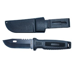 Нож 20см 4328 A черный (24)
