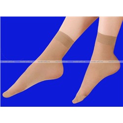 Крабро CRABRO носки женские 50 Den микрофибра с лайкрой бежевые Miss уплотненные