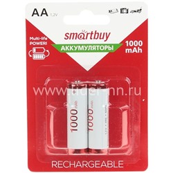 Аккумулятор Smartbuy LR6/2B 1000mAh (AA)