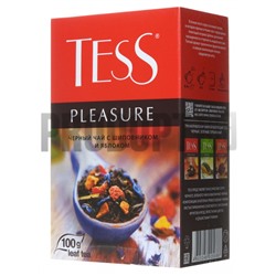 Tecc 100гр Pleasure. black 1*15 (0588-15) Чай
