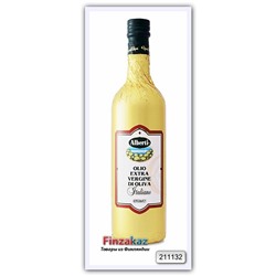 Итальянское оливковое масло первого холодного отжима Alberti Olio extravergine di oliva italiano Carta Oro 750 мл
