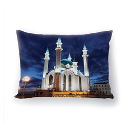 Подушка декоративная с 3D рисунком "Мечеть в ночи"