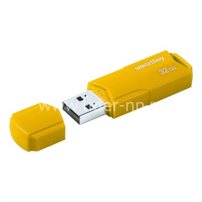 USB Flash 32GB SmartBuy CLUE желтый 2.0