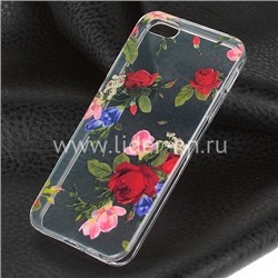 Задняя панель для iPhone5 Силикон (15067/12ch)