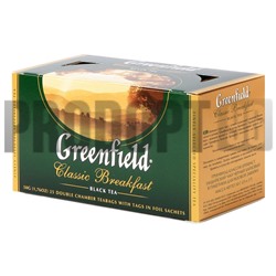 Гринфилд   25 пак(0354) 1*10 черный /Classic Breakfast