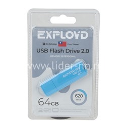 USB Flash 64GB Exployd (620) синий