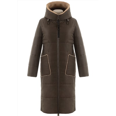 Зимнее пальто на верблюжьей шерсти COR-8815