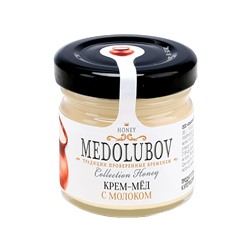 Мёд-суфле Медолюбов с молоком 40мл