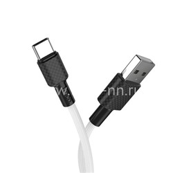 USB кабель для USB Type-C 1.0м HOCO X29 (белый) 2.0A