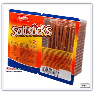 Соленое печенье-соломка "Saltsticks" Snackline Snack 200 гр
