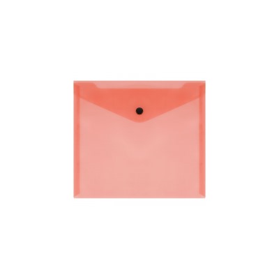 Папка-конверт на кнопке А 120мкм пластик красн (Спейс)
