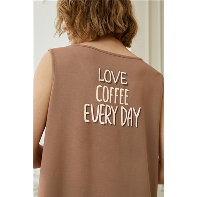 Сорочка ночная жен Mia Cara AW21WJ344 Morning Coffee