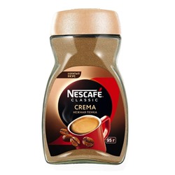 Кофе Nescafe Classic Crema растворимый 95 г