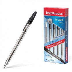 Ручка гел R-301 Gel Stick Classic 0.5, черный