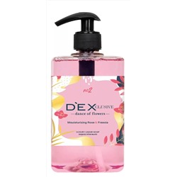 Жидкое мыло с дозатором DexClusive Rose & Freesia, 500ml