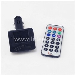 MP3 FM Modulator (USB/SD/Micro SD/дисплей/пульт) FM-KD60