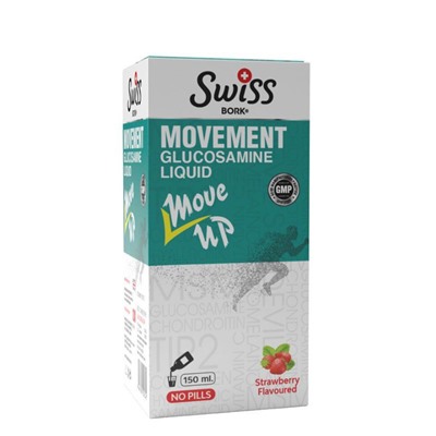 Пищевая добавка Swiss Bork Movement Glucosamine Liquid Move UP 150 мл