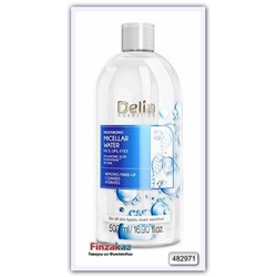 Мицеллярная вода Delia cosmetics увлажняющая с гиалуроновой кислотой 500 мл