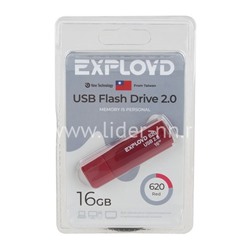 USB Flash 16GB Exployd (620) красный