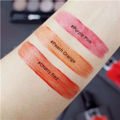 Beausta Тинт для губ / Shine Gloss Lip tint #3 Peach Orange, персиковый апельсин, 4 мл