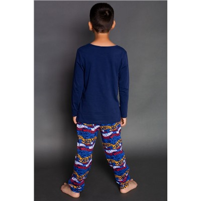 Пижама с брюками для мальчика 22750 Hot Wheels