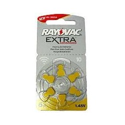 Бат д/слух Rayovac ZA 10 6xBL Extra (60)