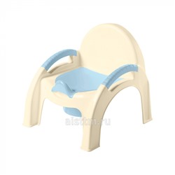 Горшок-стульчик NEW светло-голубой арт.431326731 (Пластишка)