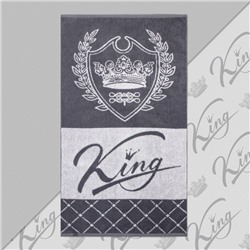 Полотенце махровое Этель "King" 50х90см, 100% хлопок, 420гр/м2
